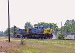 CSX 432 & 528 head out of the yard on a light power move